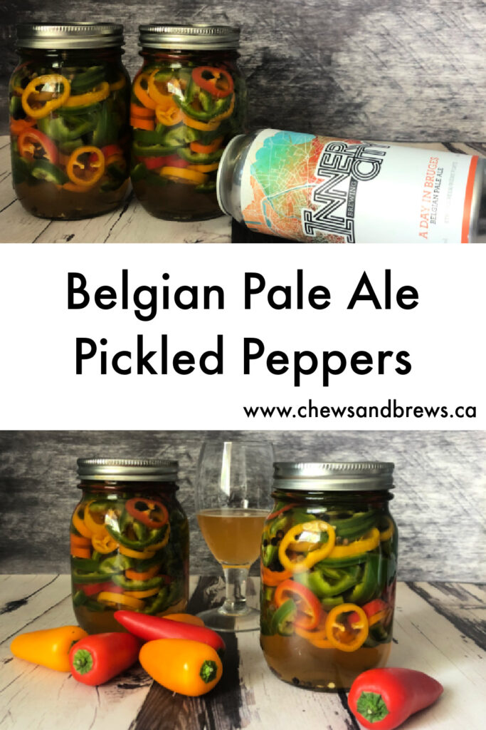 Belgian Pale Ale Pickled Peppers