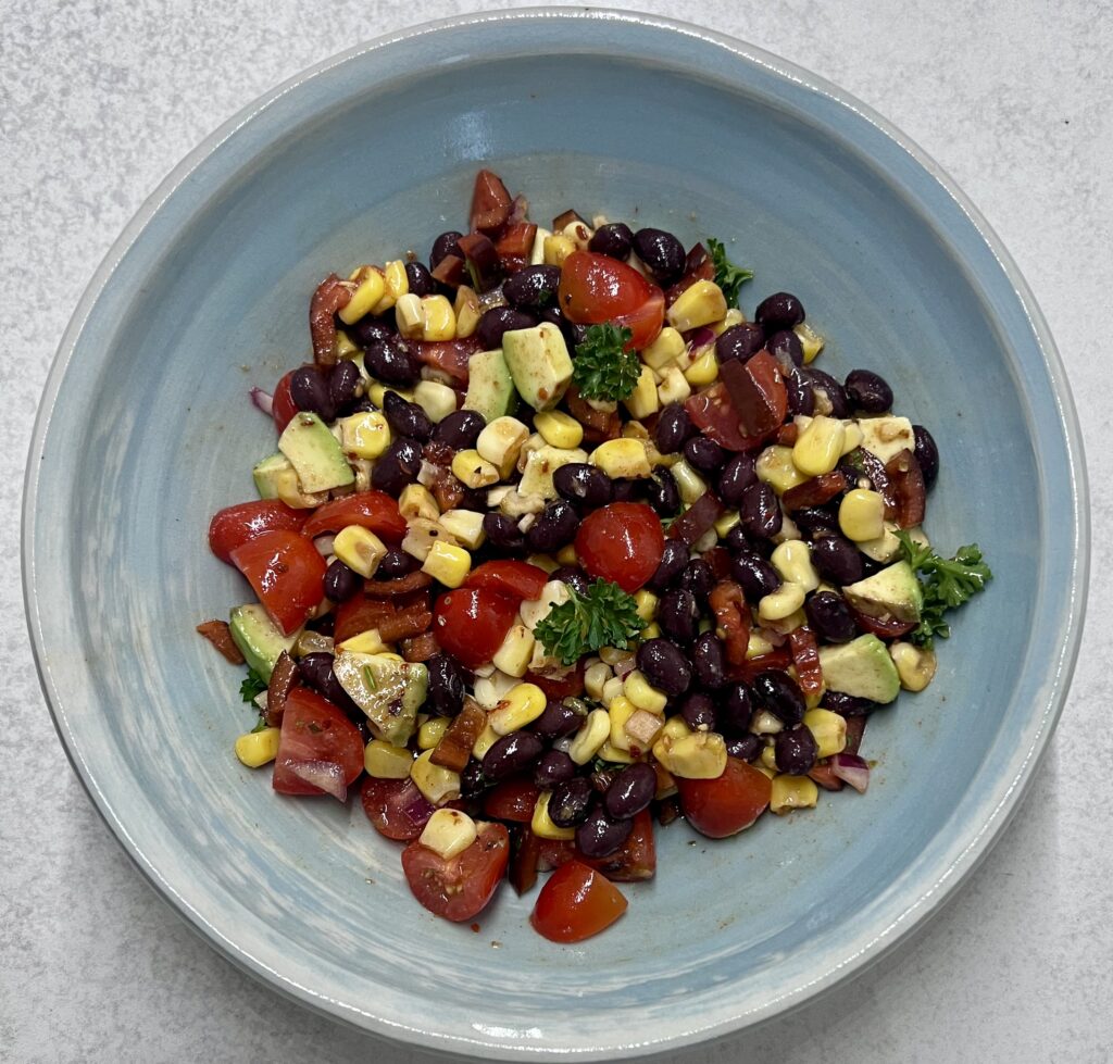 Picture of Zesty Black Bean & Corn Salad