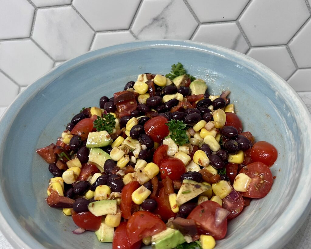 Picture of Zesty Black Bean & Corn Salad