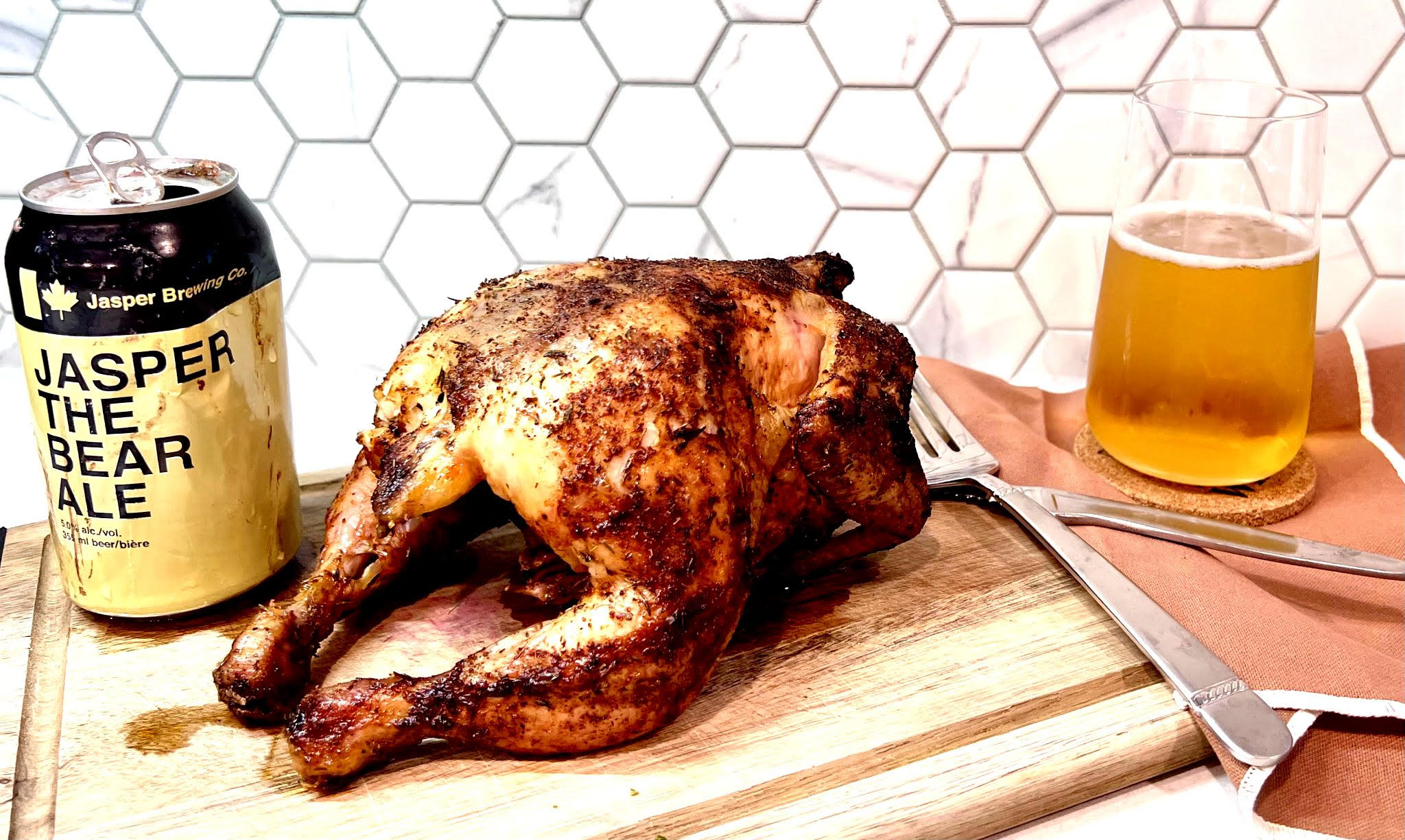 Grill the Best Beer Can Chicken with Jasper Ale | Chews and Brews