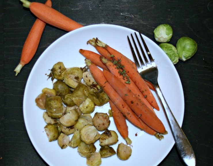Brussels Sprouts and Carrots