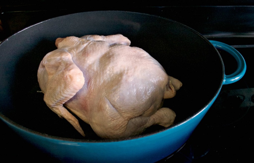 Herb Rubbed Roast Chicken
