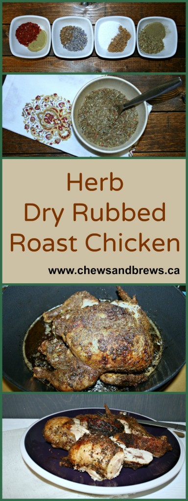 Herb Rubbed Roast Chicken