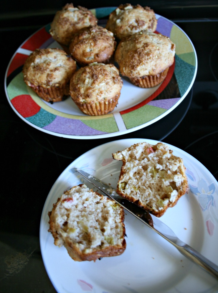 Rhubarb Muffins