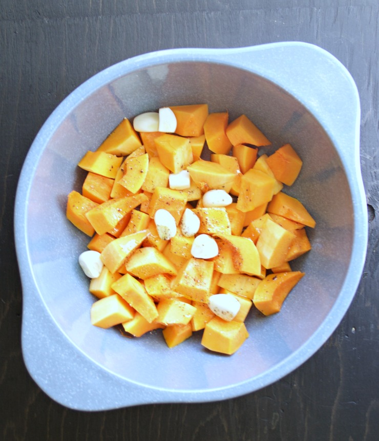 Butternut Squash Caramelized Onion Feta Pizza