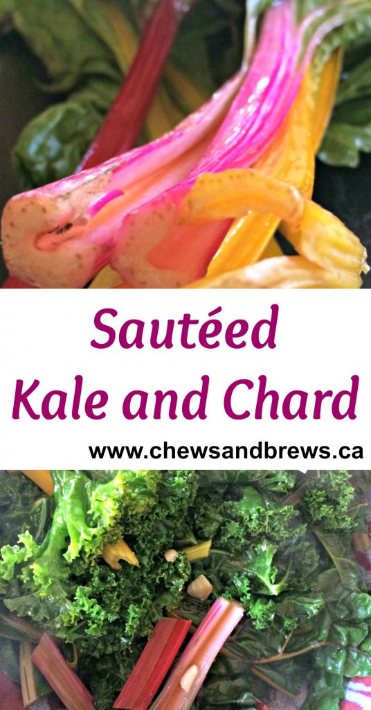 Sautéed Kale and Chard