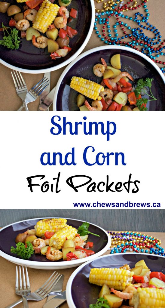 Shrimp and Corn Foil Packs