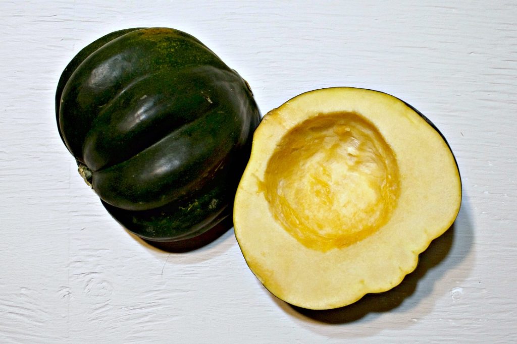 Grilled Acorn Squash with Tomato Curry Chutney