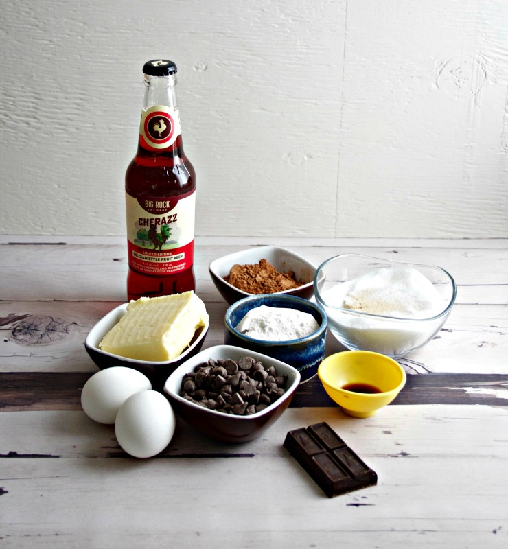 Belgian Fruit Beer Brownies