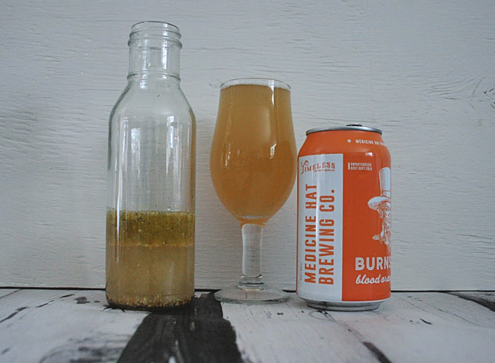 Blood Orange Ale Vinaigrette